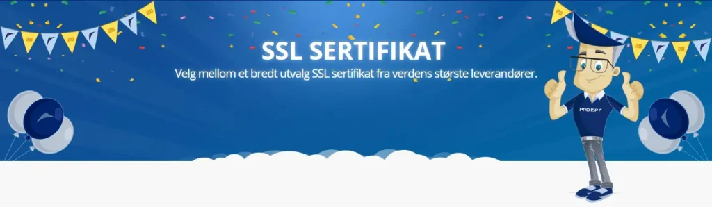 premium SSL for nettbutikker og bedrifter